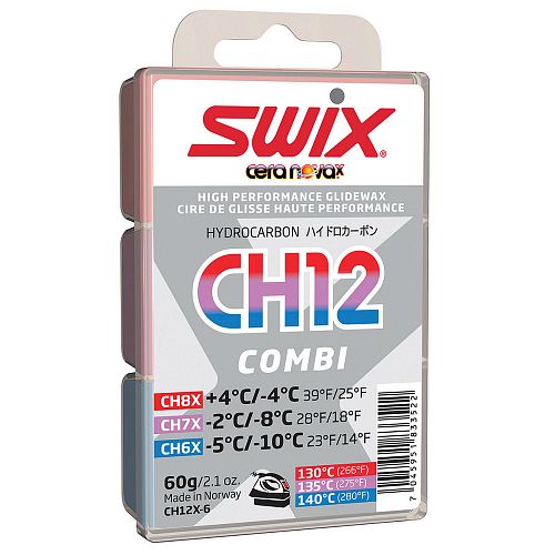 Мазь скольжения Swix CH12X (+4..-10°С) Набор. 60 гр.