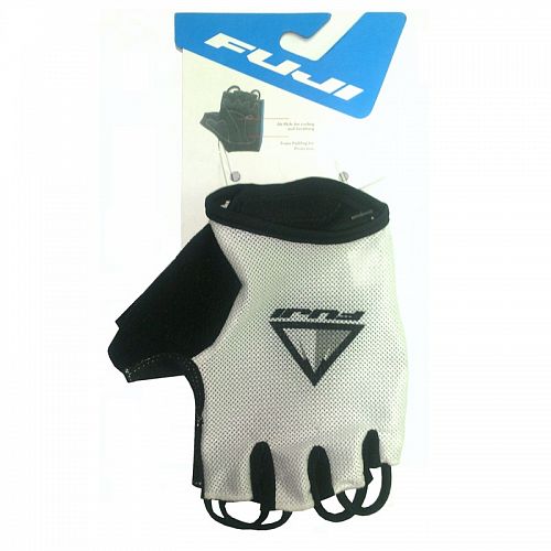 Велоперчатки Fuji Bike Gloves. Белый. Размер S.